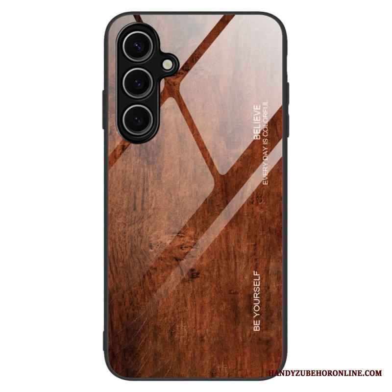 Kuori Samsung Galaxy S25 Plus 5g Karkaistua Lasia Puulla