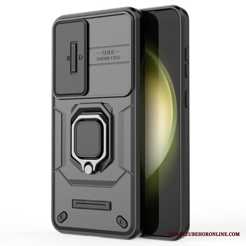 Kuori Samsung Galaxy S25 Plus 5g Kestävä Rengas Linssinsuojalla Suojakuori