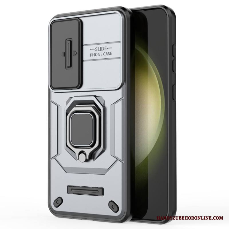 Kuori Samsung Galaxy S25 Plus 5g Kestävä Rengas Linssinsuojalla Suojakuori