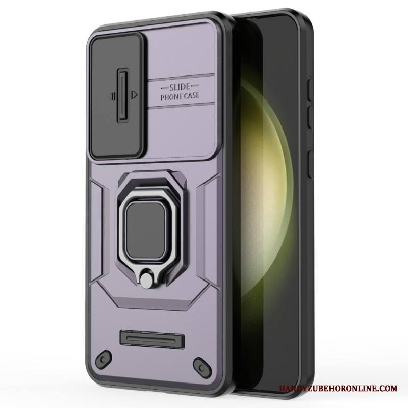 Kuori Samsung Galaxy S25 Plus 5g Kestävä Rengas Linssinsuojalla Suojakuori