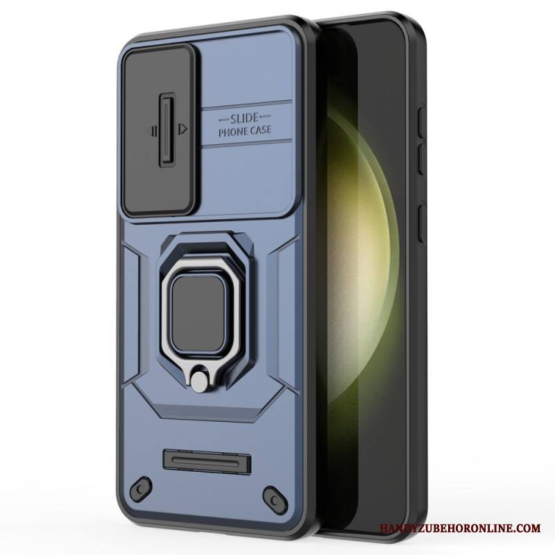 Kuori Samsung Galaxy S25 Plus 5g Kestävä Rengas Linssinsuojalla Suojakuori