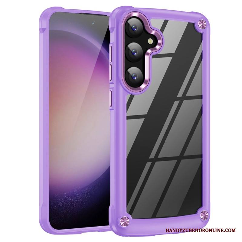 Kuori Samsung Galaxy S25 Plus 5g Läpinäkyvä Hybridi