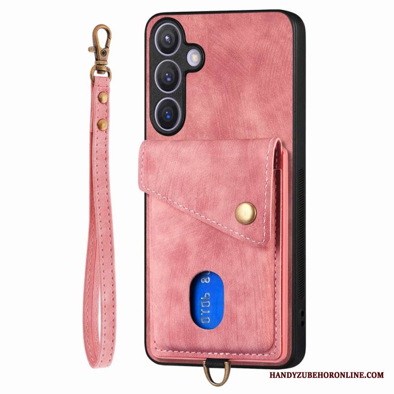 Kuori Samsung Galaxy S25 Plus 5g Monitoiminen Mokkanahka Vaikutus