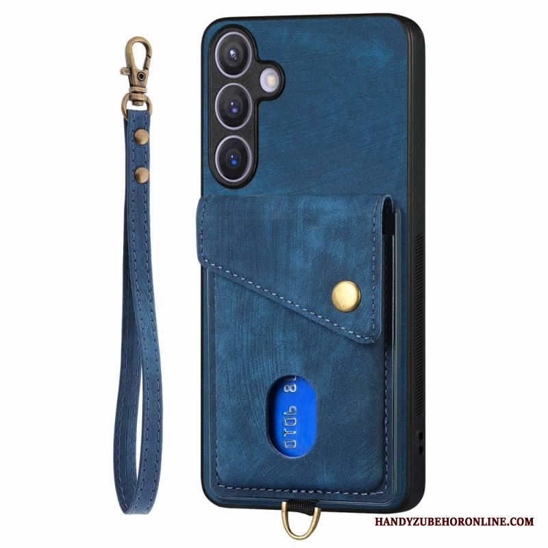 Kuori Samsung Galaxy S25 Plus 5g Monitoiminen Mokkanahka Vaikutus