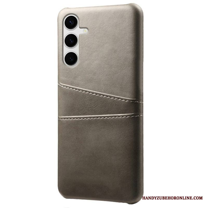 Kuori Samsung Galaxy S25 Plus 5g Nahkakuvioinen Korttiteline