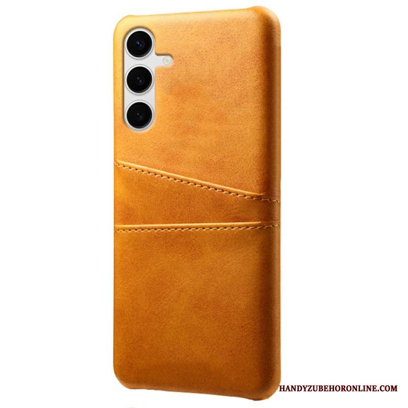 Kuori Samsung Galaxy S25 Plus 5g Nahkakuvioinen Korttiteline