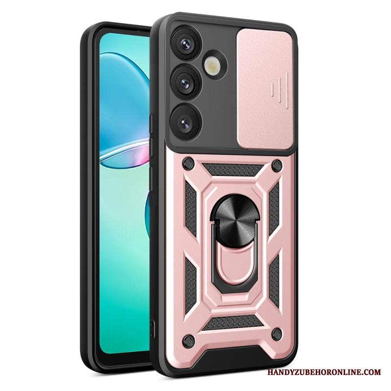 Kuori Samsung Galaxy S25 Plus 5g Pyörivä Kiinnitys Ja Linssinsuoja