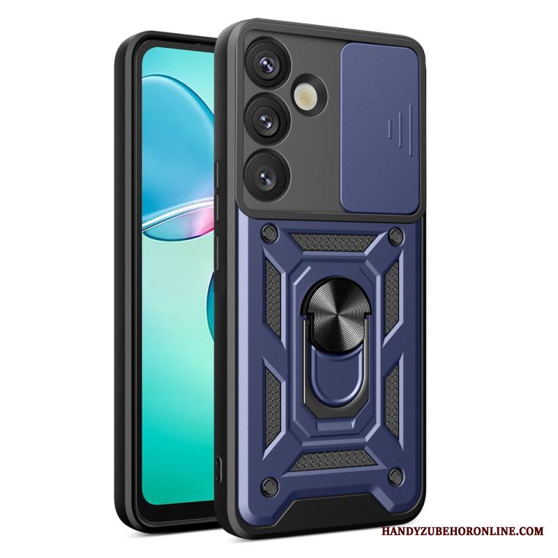 Kuori Samsung Galaxy S25 Plus 5g Pyörivä Kiinnitys Ja Linssinsuoja