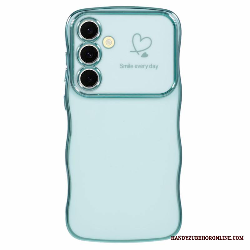 Kuori Samsung Galaxy S25 Plus 5g Sydän Ja Aaltoilevat Reunat