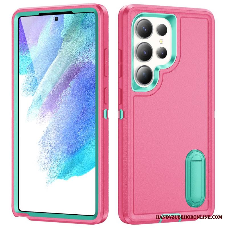 Kuori Samsung Galaxy S25 Ultra 5g 3-in-1-suoja Jalustalla Suojakuori