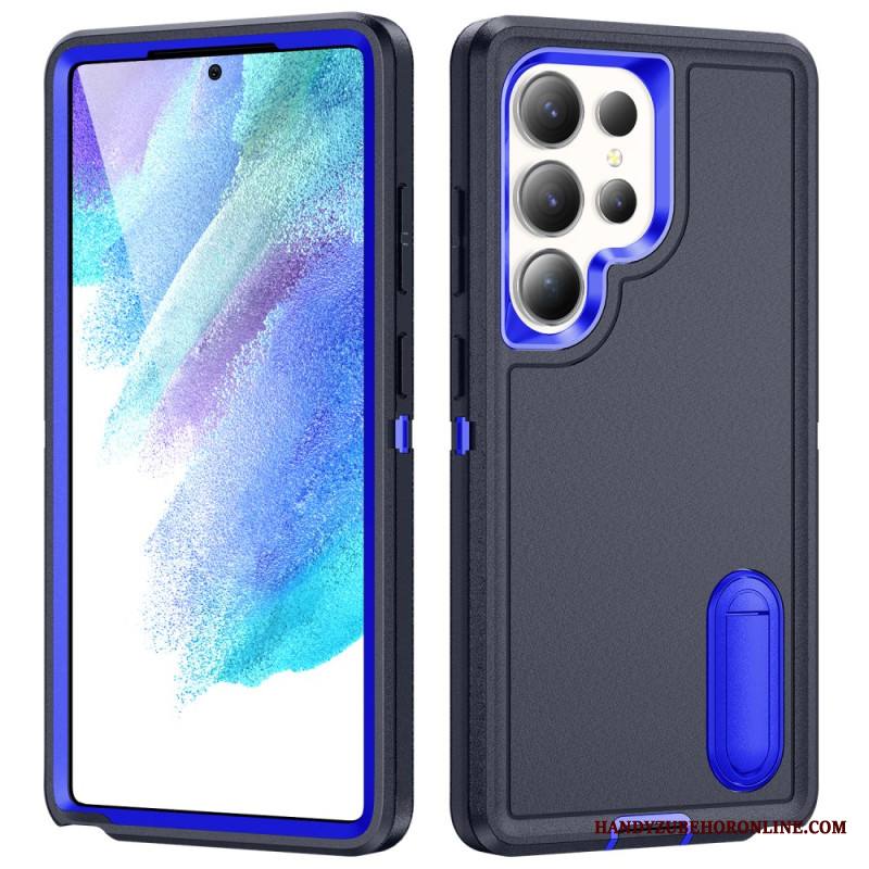 Kuori Samsung Galaxy S25 Ultra 5g 3-in-1-suoja Jalustalla Suojakuori