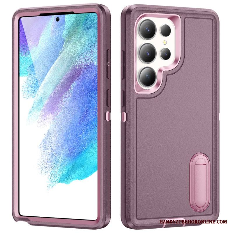 Kuori Samsung Galaxy S25 Ultra 5g 3-in-1-suoja Jalustalla Suojakuori