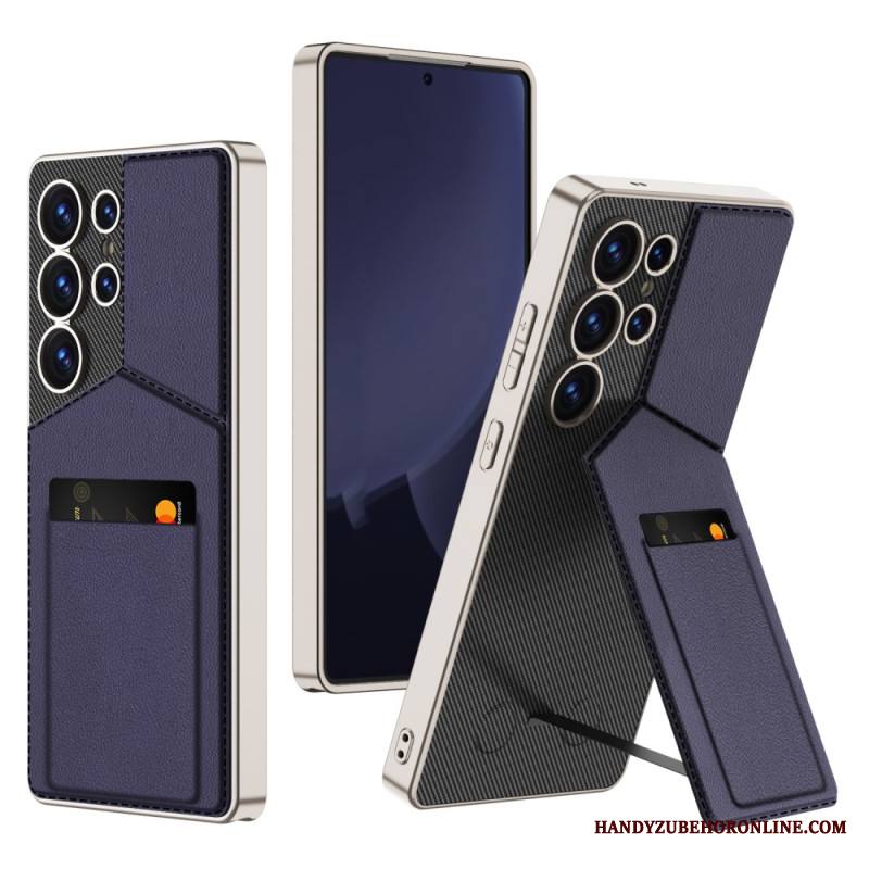 Kuori Samsung Galaxy S25 Ultra 5g Gkk-korttikotelo Ja Jalusta