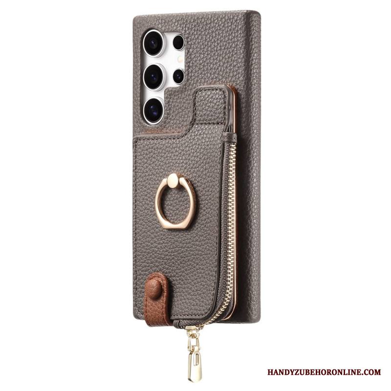 Kuori Samsung Galaxy S25 Ultra 5g Keinonahkainen Lompakko Suojakuori