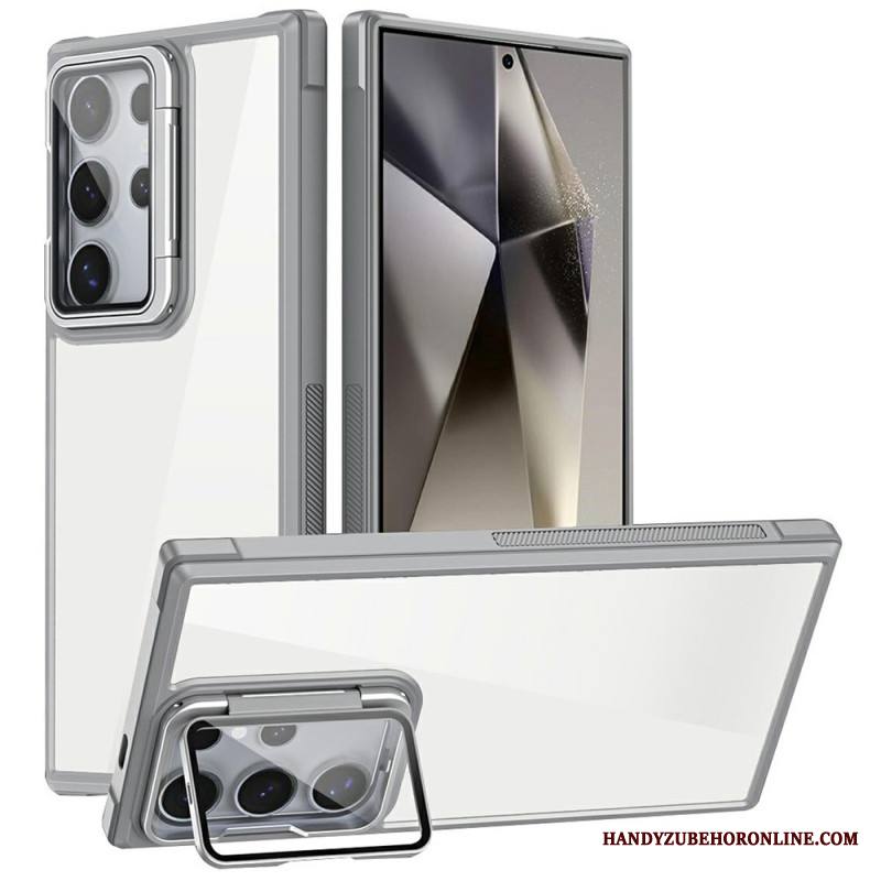Kuori Samsung Galaxy S25 Ultra 5g Kestävä Sisäänrakennetulla Jalustalla