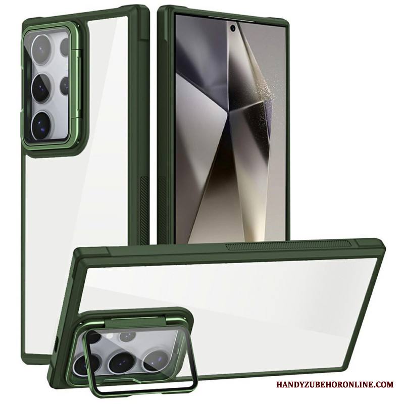 Kuori Samsung Galaxy S25 Ultra 5g Kestävä Sisäänrakennetulla Jalustalla