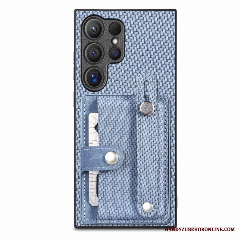 Kuori Samsung Galaxy S25 Ultra 5g Korttikotelo Ja Hihna-jalusta