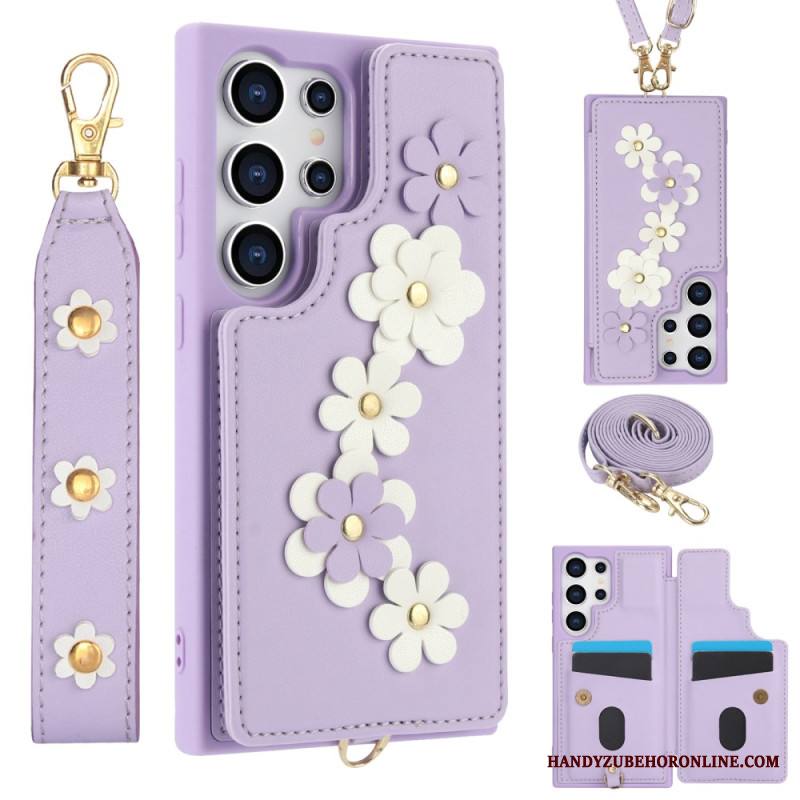 Kuori Samsung Galaxy S25 Ultra 5g Korttikotelo Narulla Ja Olkahihnalla