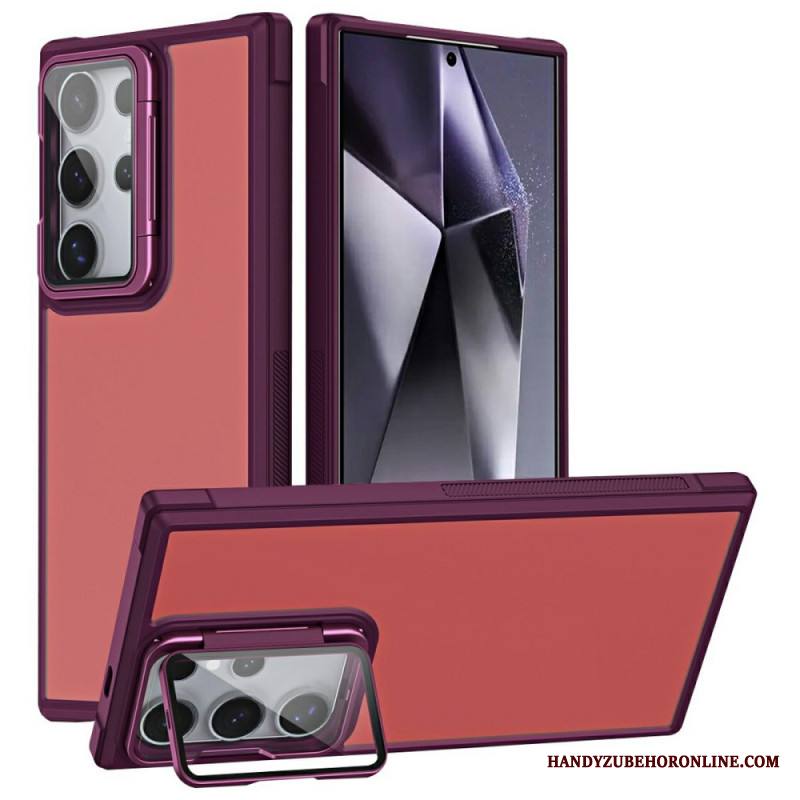 Kuori Samsung Galaxy S25 Ultra 5g Linssinsuojus Ja Jalusta Suojakuori