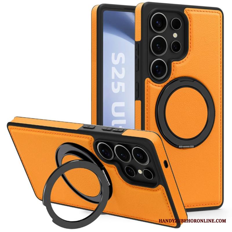 Kuori Samsung Galaxy S25 Ultra 5g Magneettinen Pyörivällä Jalustalla