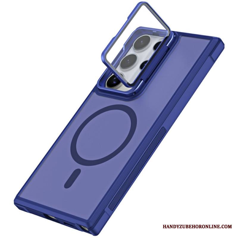 Kuori Samsung Galaxy S25 Ultra 5g Magsafe-yhteensopiva Mattapintainen Sormenjälkiä Hylkivä Muotoilu Jalustalla