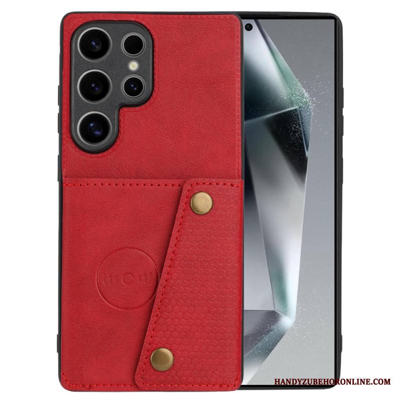 Kuori Samsung Galaxy S25 Ultra 5g Retrotyylinen Korttikotelo