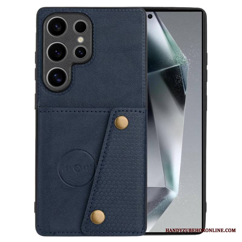 Kuori Samsung Galaxy S25 Ultra 5g Retrotyylinen Korttikotelo