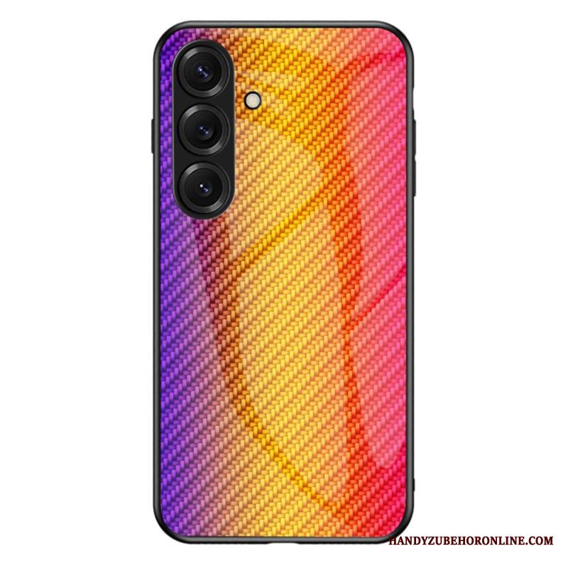 Kuori Samsung Galaxy S26 Hiilikuituinen Karkaistu Lasi