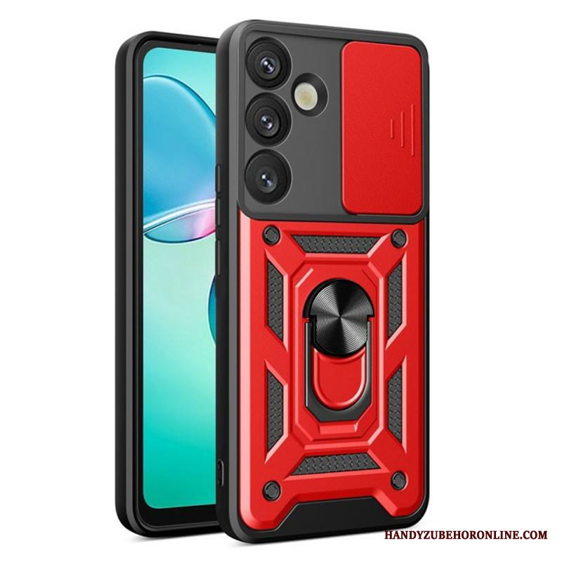 Kuori Samsung Galaxy S26 Jalkatuki Ja Liukuva Kamerasuoja Suojakuori