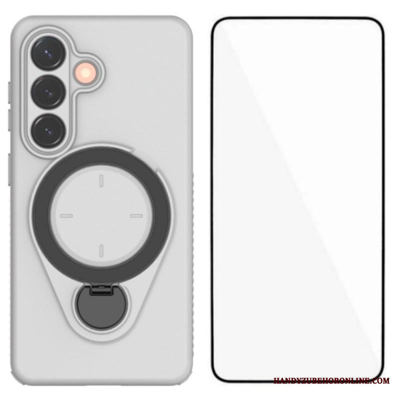 Kuori Samsung Galaxy S26 Kestävä Karkaistulla Lasisella Näytönsuojalla