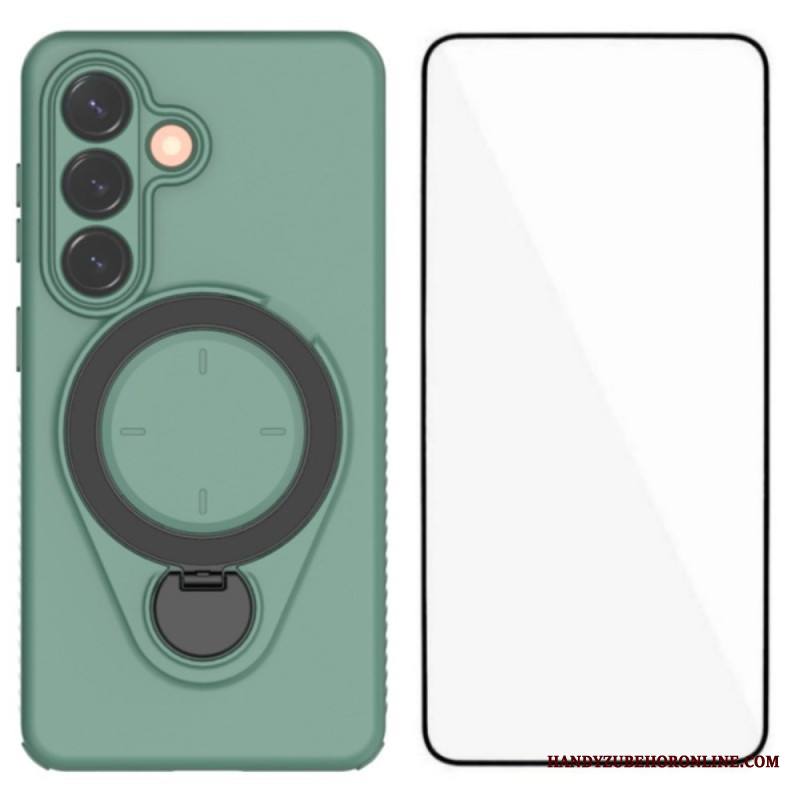 Kuori Samsung Galaxy S26 Kestävä Karkaistulla Lasisella Näytönsuojalla