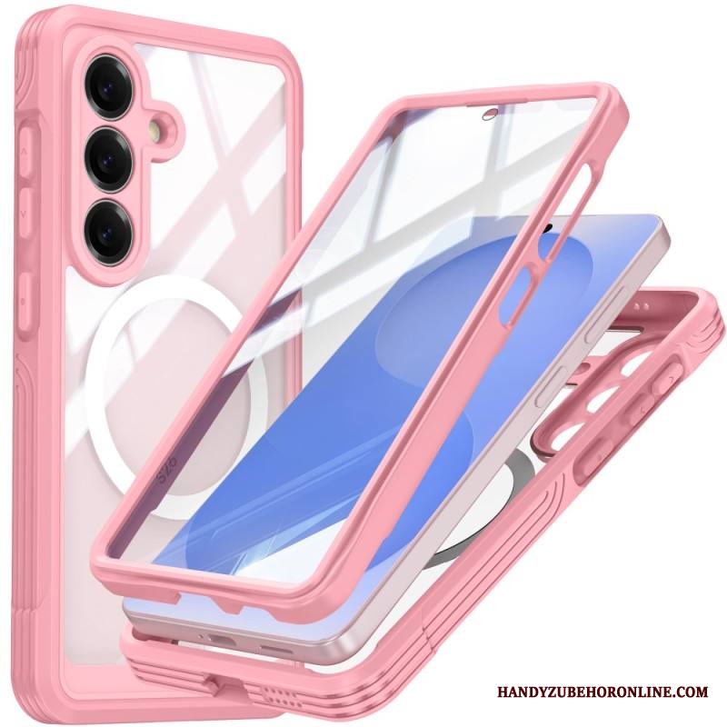 Kuori Samsung Galaxy S26 Magneettinen Karkaistulla Lasilla Suojakalvolla