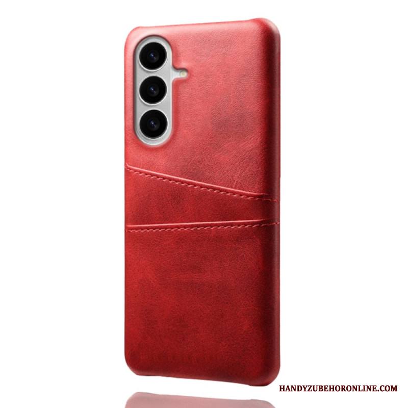 Kuori Samsung Galaxy S26 Nahkajäljitelmäkorttikotelo