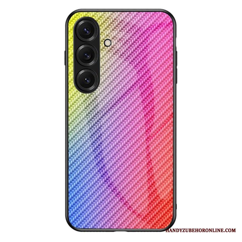 Kuori Samsung Galaxy S26 Plus Karkaistu Lasi Hiilikuitu