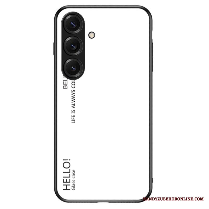 Kuori Samsung Galaxy S26 Plus Karkaistusta Lasista Tehty Hei