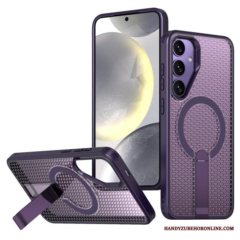 Kuori Samsung Galaxy S26 Plus Magneettinen Ruudukkokuvioinen