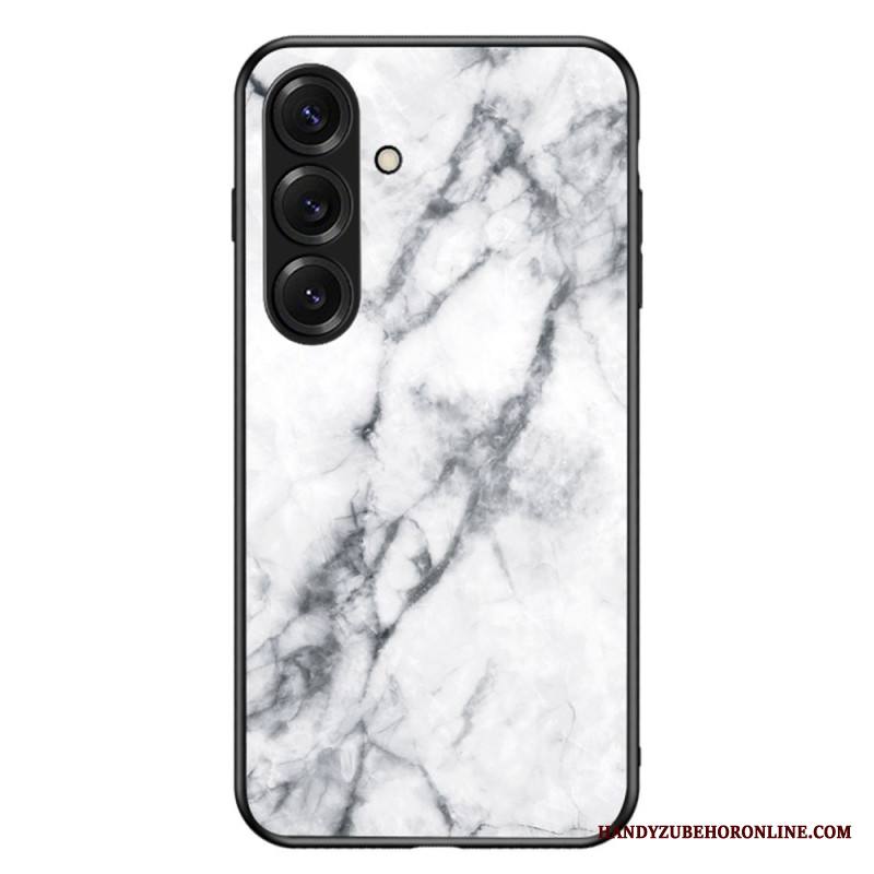 Kuori Samsung Galaxy S26 Plus Marmorikuvioinen Karkaistu Lasi