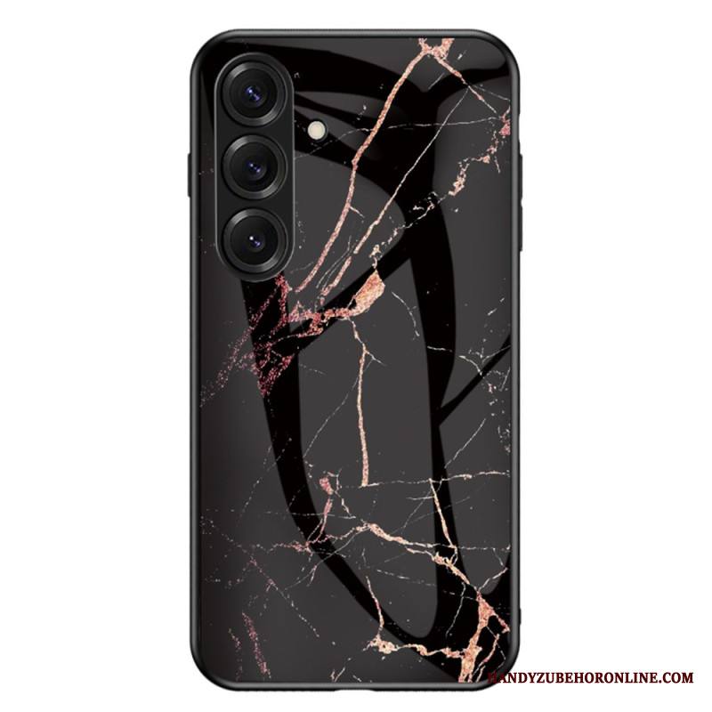 Kuori Samsung Galaxy S26 Plus Marmorikuvioinen Karkaistu Lasi