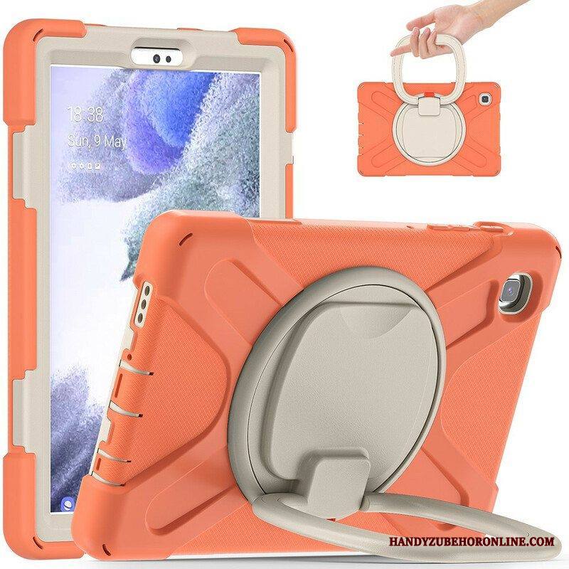Kuori Samsung Galaxy Tab A7 Lite Erittäin Kestävä Pyörivä Rengastuki