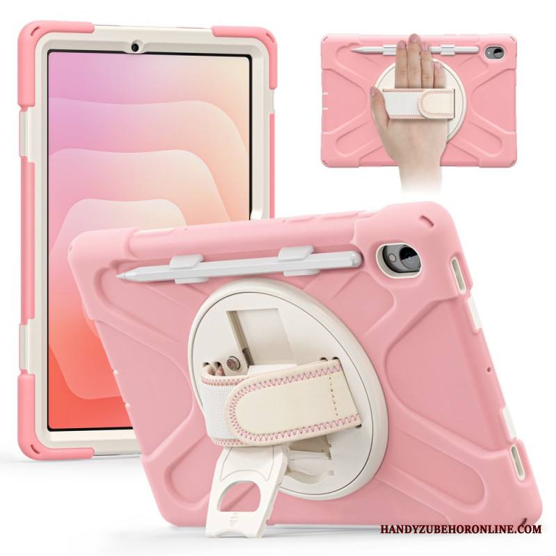 Kuori Samsung Galaxy Tab S11 Erittäin Kestävä Kynätelineellä Ja Olkahihnalla