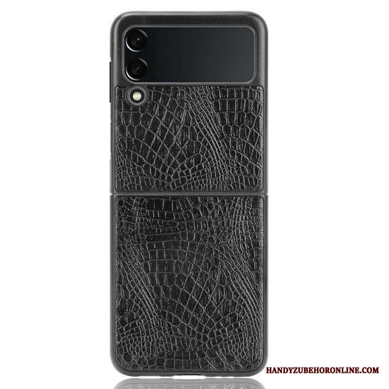 Kuori Samsung Galaxy Z Flip 3 5G Kotelot Flip Krokotiilin Ihovaikutus