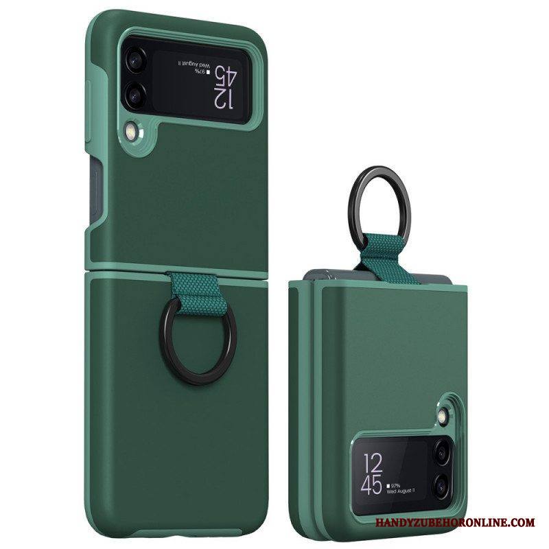 Kuori Samsung Galaxy Z Flip 3 5G Kotelot Flip Ring-support Design Gkk