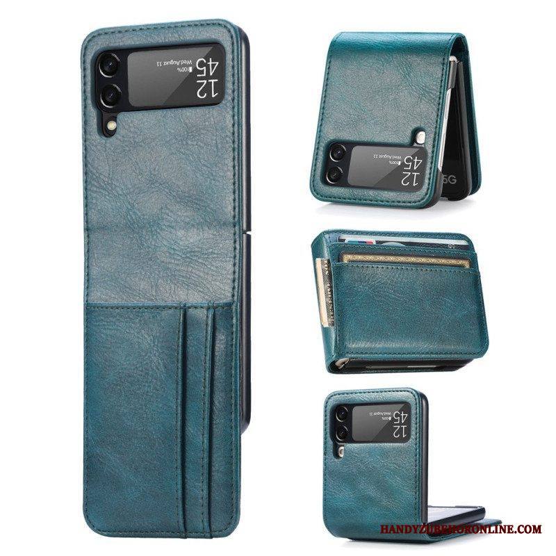 Kuori Samsung Galaxy Z Flip 3 5G Lompakkokuori Kotelot Flip Tyylikäs Nahkalompakko