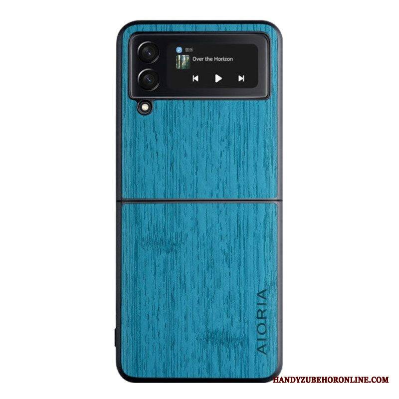 Kuori Samsung Galaxy Z Flip 4 Kotelot Flip Aioria Puuta