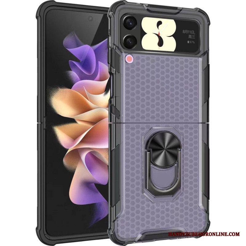 Kuori Samsung Galaxy Z Flip 4 Kotelot Flip Hunajakenno Rengastuella