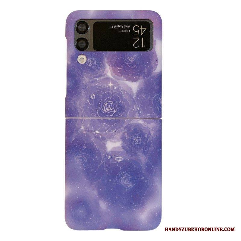 Kuori Samsung Galaxy Z Flip 4 Kotelot Flip Kukat Art