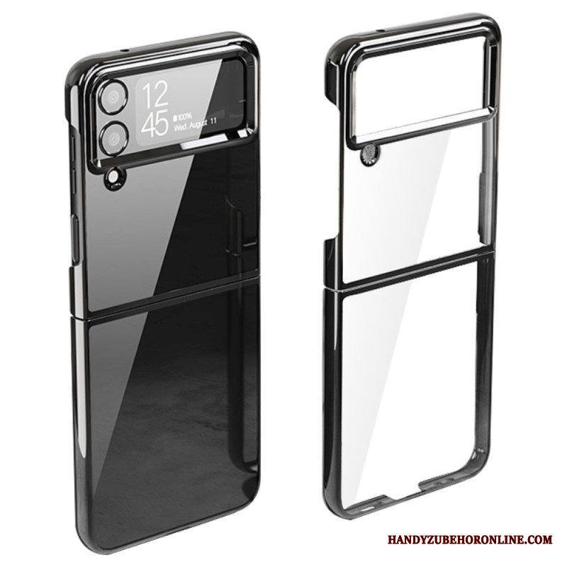 Kuori Samsung Galaxy Z Flip 4 Kotelot Flip Metallistyyliset Reunat