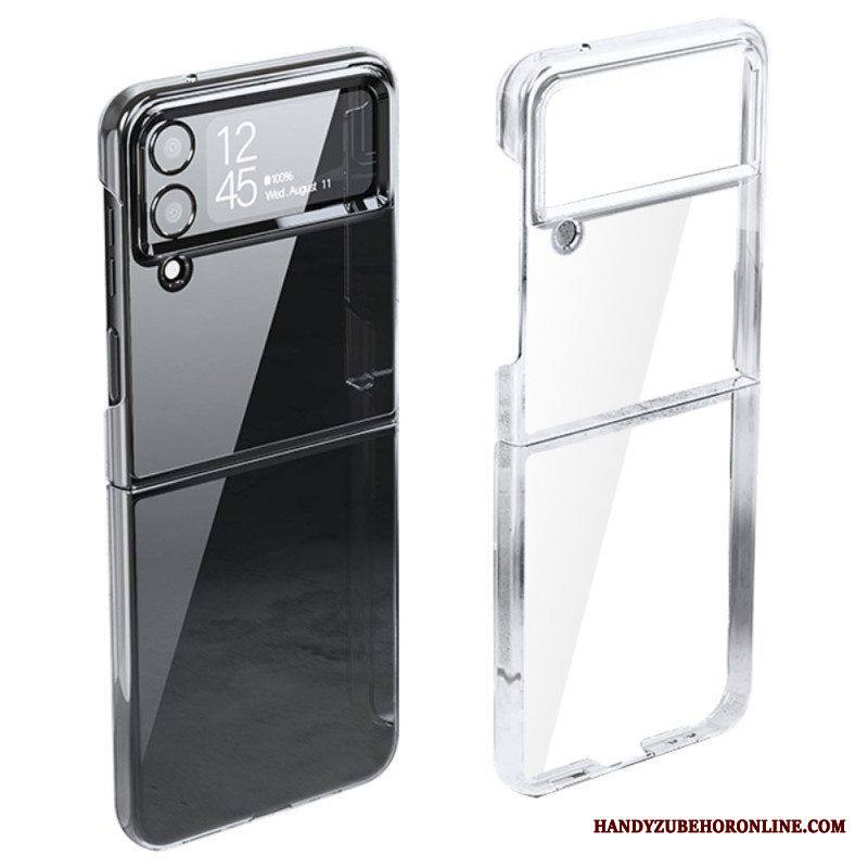 Kuori Samsung Galaxy Z Flip 4 Kotelot Flip Metallistyyliset Reunat