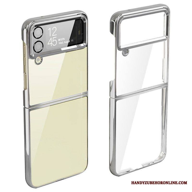 Kuori Samsung Galaxy Z Flip 4 Kotelot Flip Metallistyyliset Reunat