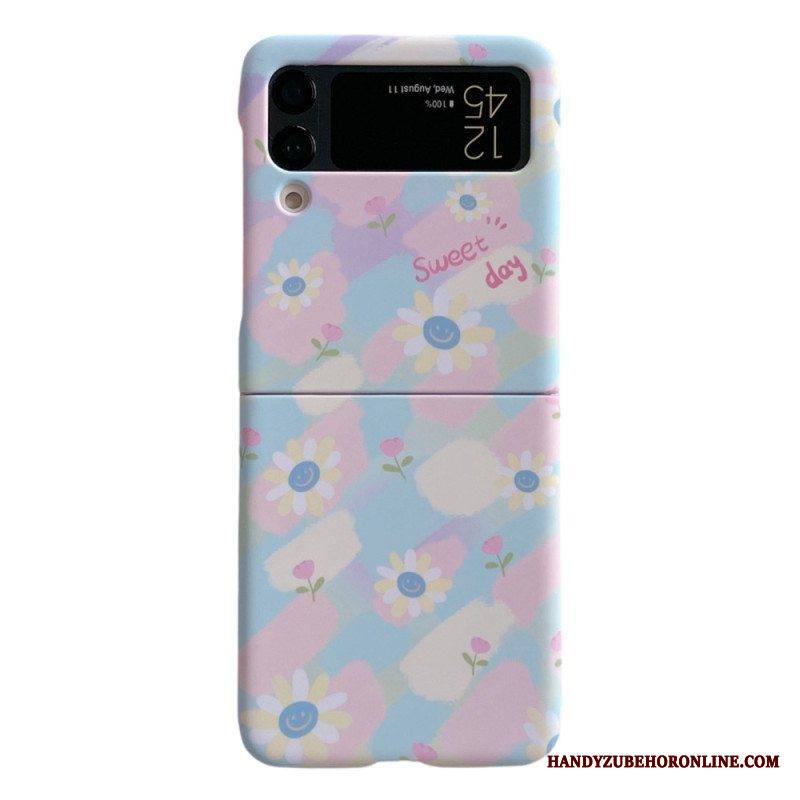 Kuori Samsung Galaxy Z Flip 4 Kotelot Flip Pienet Päivänkakkarat